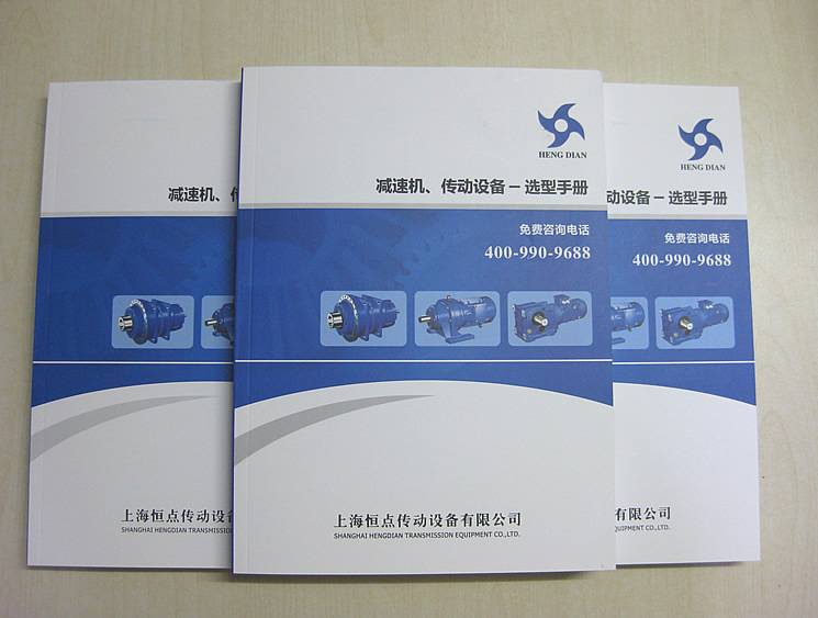 恒點減速機樣本正面