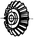 齒輪基本術語錐齒輪、準雙曲面齒輪及其齒輪副