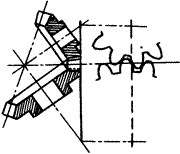 齒輪基本術語錐齒輪、準雙曲面齒輪及其齒輪副