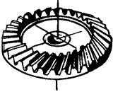 齒輪基本術語錐齒輪、準雙曲面齒輪及其齒輪副